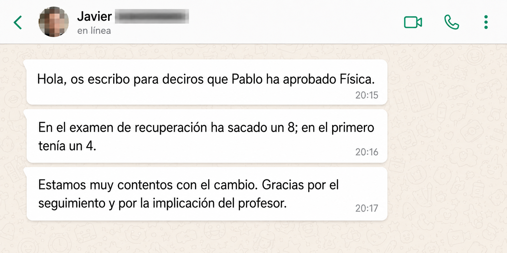 Mensaje siguiente